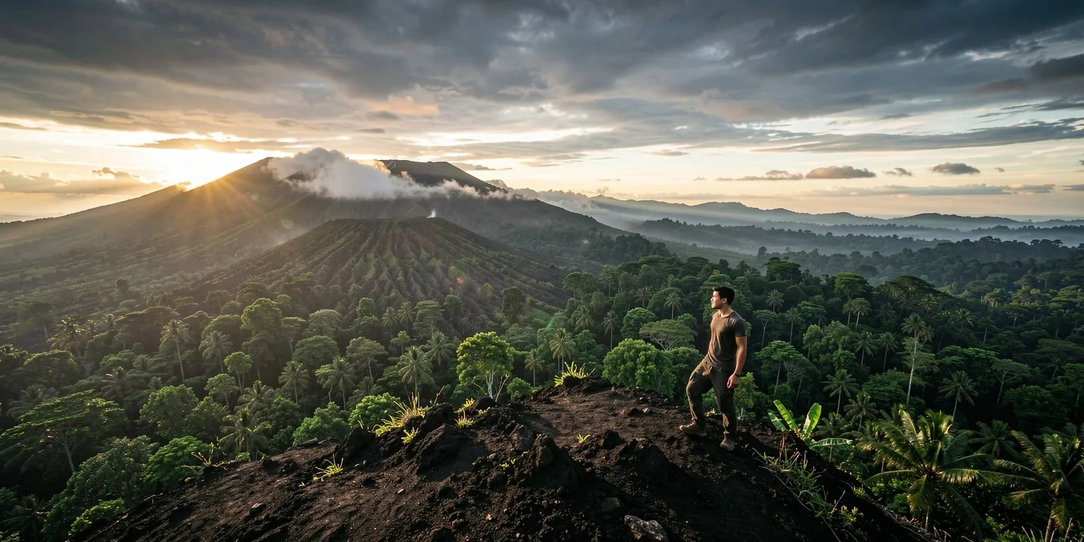 Masculine vitality in nature